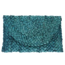 Straw Woven Raffia Clutch Handbag