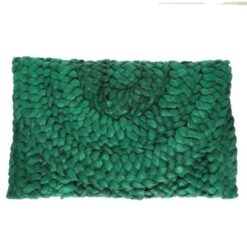 Straw Woven Raffia Clutch Handbag