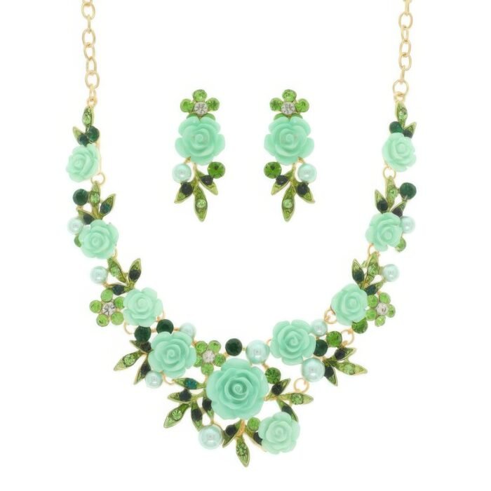 Festoon Theme Necklace Earring Set - Image 3