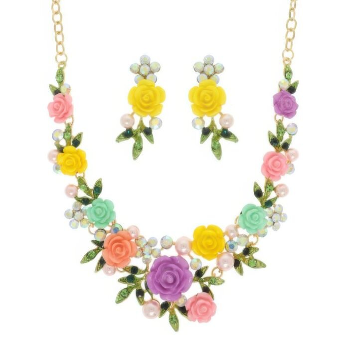Festoon Theme Necklace Earring Set - Image 5