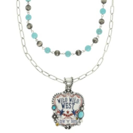 Western Wild West Beaded Necklace