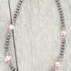 Western Dice Beaded Necklace In Asher Stone Accent