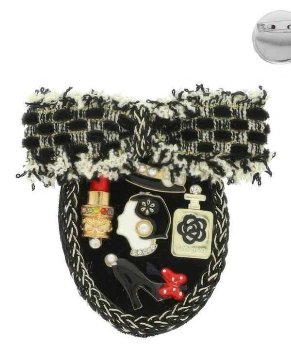 Boucle Bow Brooch Pin