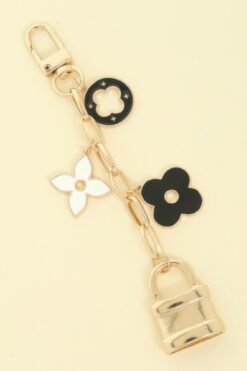 Designer Theme Bag Charm Keychain