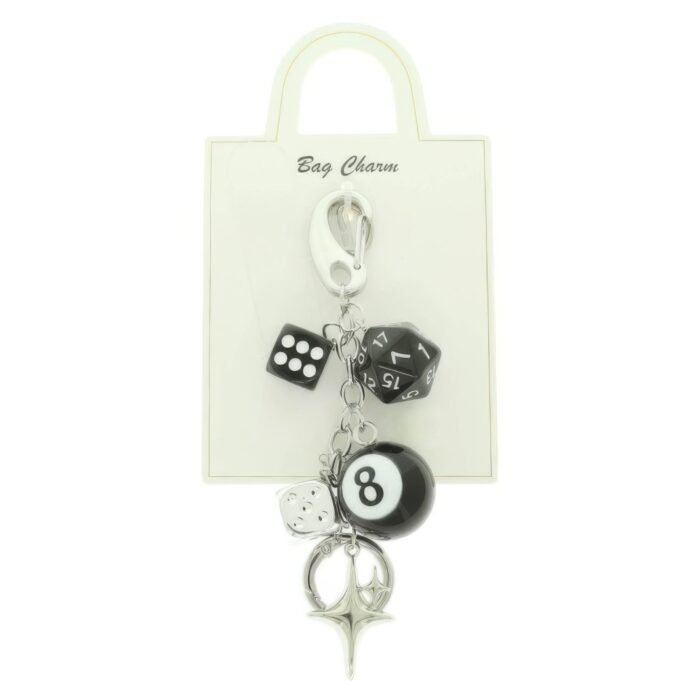 Las Vegas Theme Bag Charm Keychain - Image 2