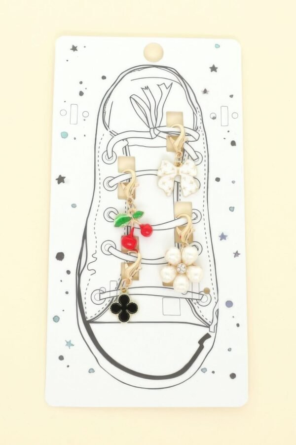 3pc Spring Theme Shoelace Charm Set