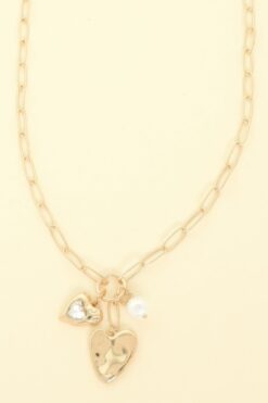 Love Theme Charm Necklace