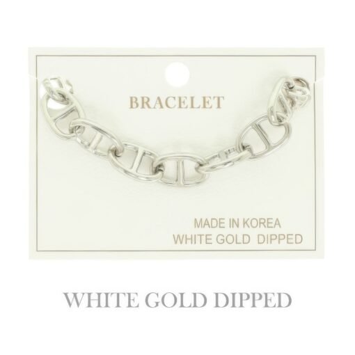 Gold Plated Chain Link Bracelet