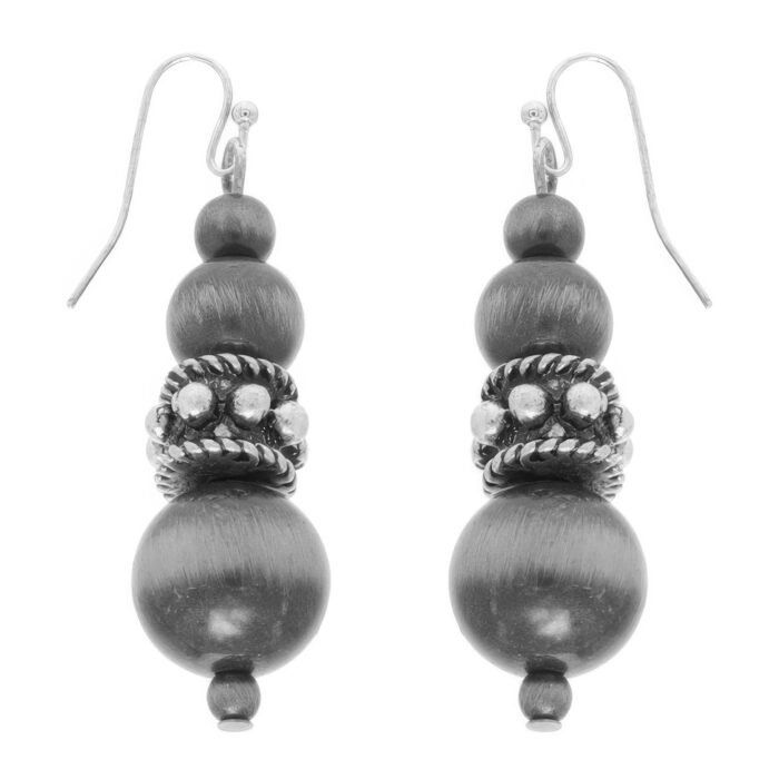 Western Jeweled Beaded Dangle Earrings - Image 2