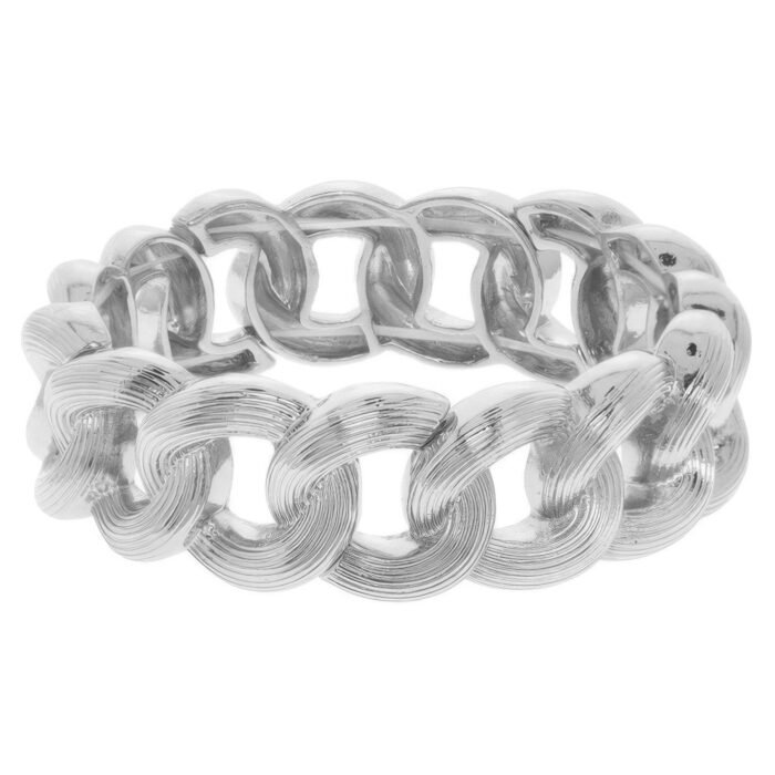 Chunky Curb Chain Bracelet - Image 2