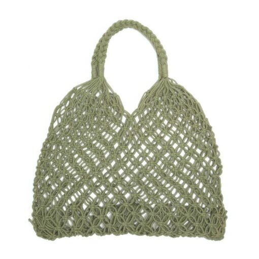 Straw Woven Shoulder Bag - Image 3