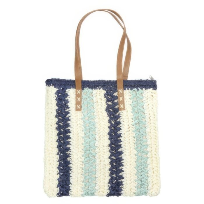 Straw Woven Shoulder Bag - Image 2