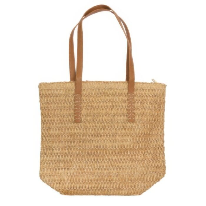 Straw Woven Shoulder Bag - Image 2