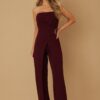 Cut Out Flap Jumpsuit - Jumpsuit for Wedding Guest – Formal attire
