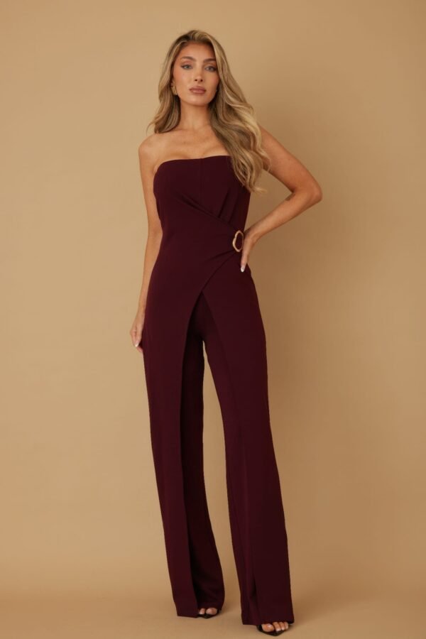 Cut Out Flap Jumpsuit - Jumpsuit for Wedding Guest – Formal attire