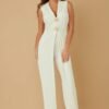 Button Flap Jumpsuit – Open Flap Metal Shank Design