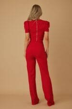 Puff Cap Sleeve Cropped Top Set