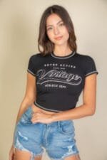 Vintage Short Sleeve Graphic T Shirts