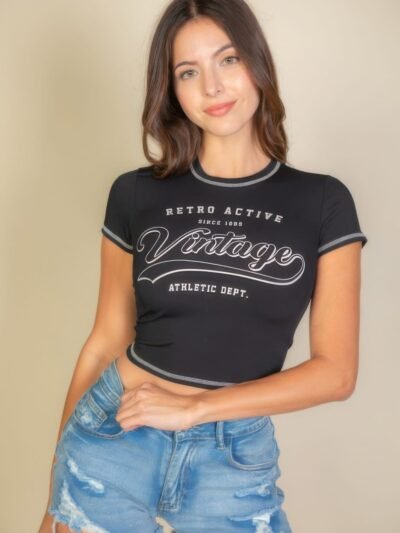 Vintage Short Sleeve Graphic T Shirts