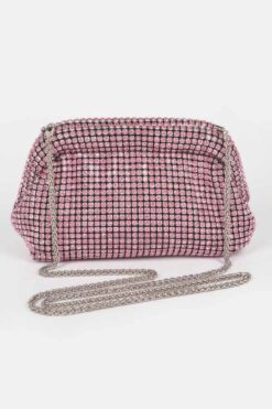 Oversized Stone Party Clutch