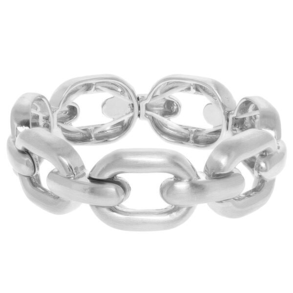 Anchor Link Stretch Bracelet