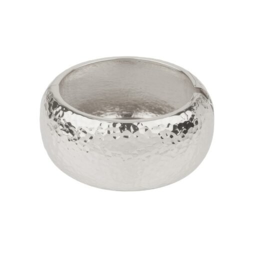 Hammered Finish Bangle Bracelet