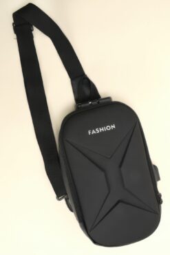 Sling Bag With Usb Charging Port & Password Lock