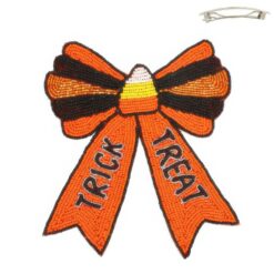 Halloween Theme Ribbon Barrette Hair Clip