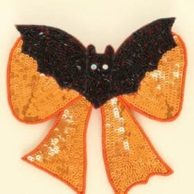 Halloween Theme Bow Barrette Hair Clip