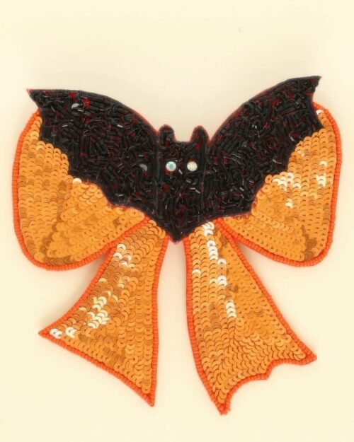 Halloween Theme Bow Barrette Hair Clip