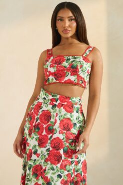 Rose Romance Two-piece Set