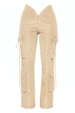 V Cut Cargo Pants
