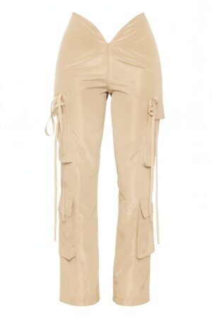 V Cut Cargo Pants
