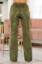 V Cut Cargo Pants