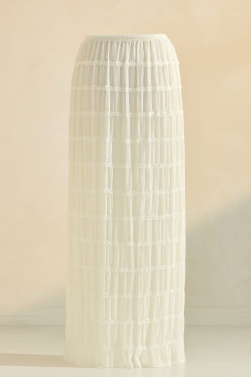 Sky Breeze Sheer Maxi Skirt - Image 12