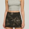Mid Waist Mini Skirt