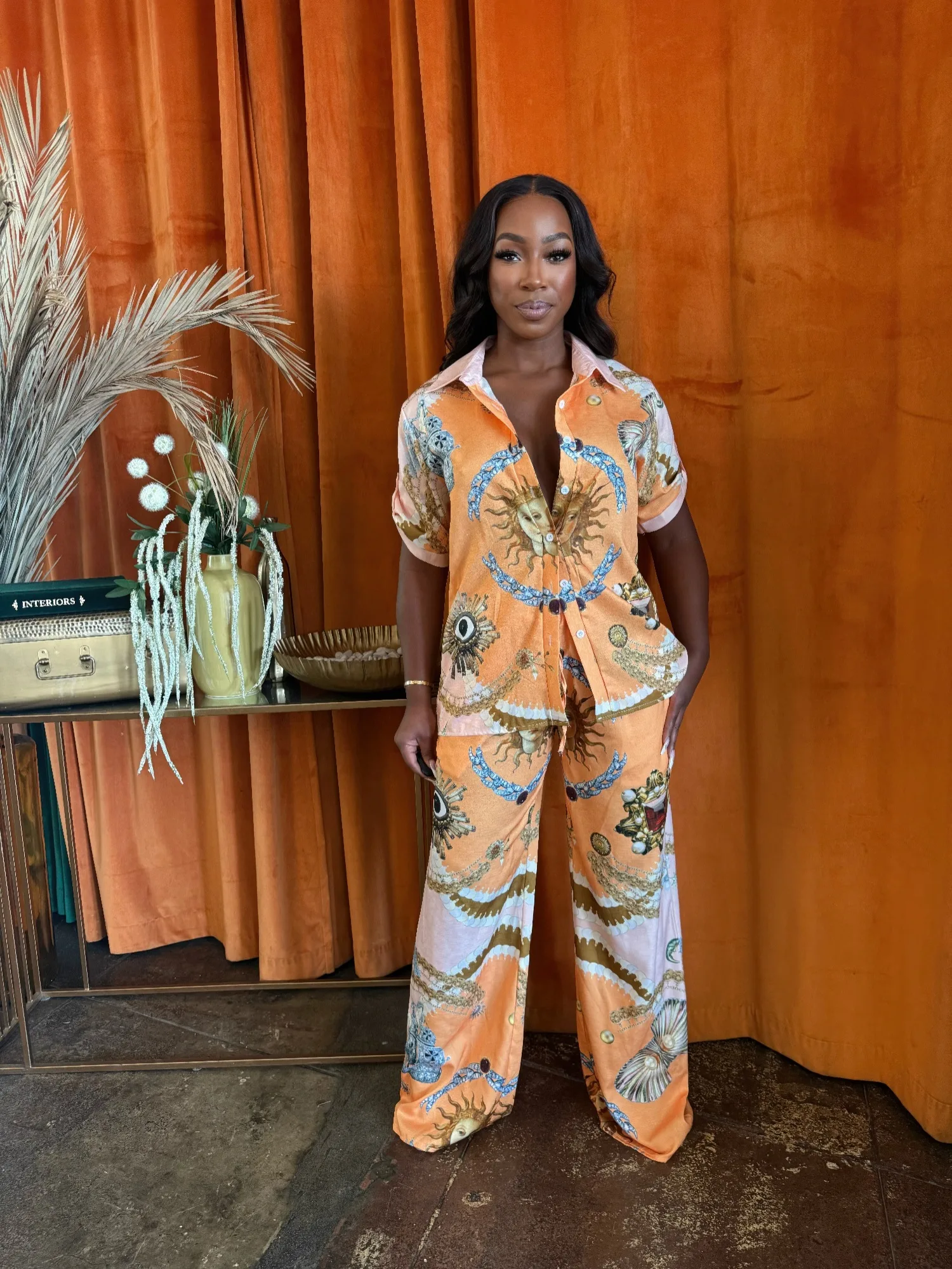 Solar Muse Pants Set