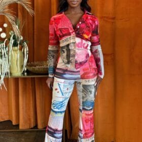 Paradise Inn Pants Set