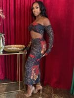 Midnight Rose Mesh Set