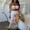 Dragon Empress Mesh Skirt Set