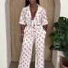 Cherry Pop Wide-leg Set