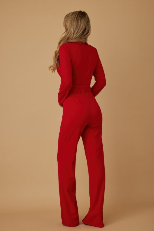 Blazer Suit Long Sleeve Jumpsuit - Image 15