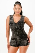 Strachy Denim Romper