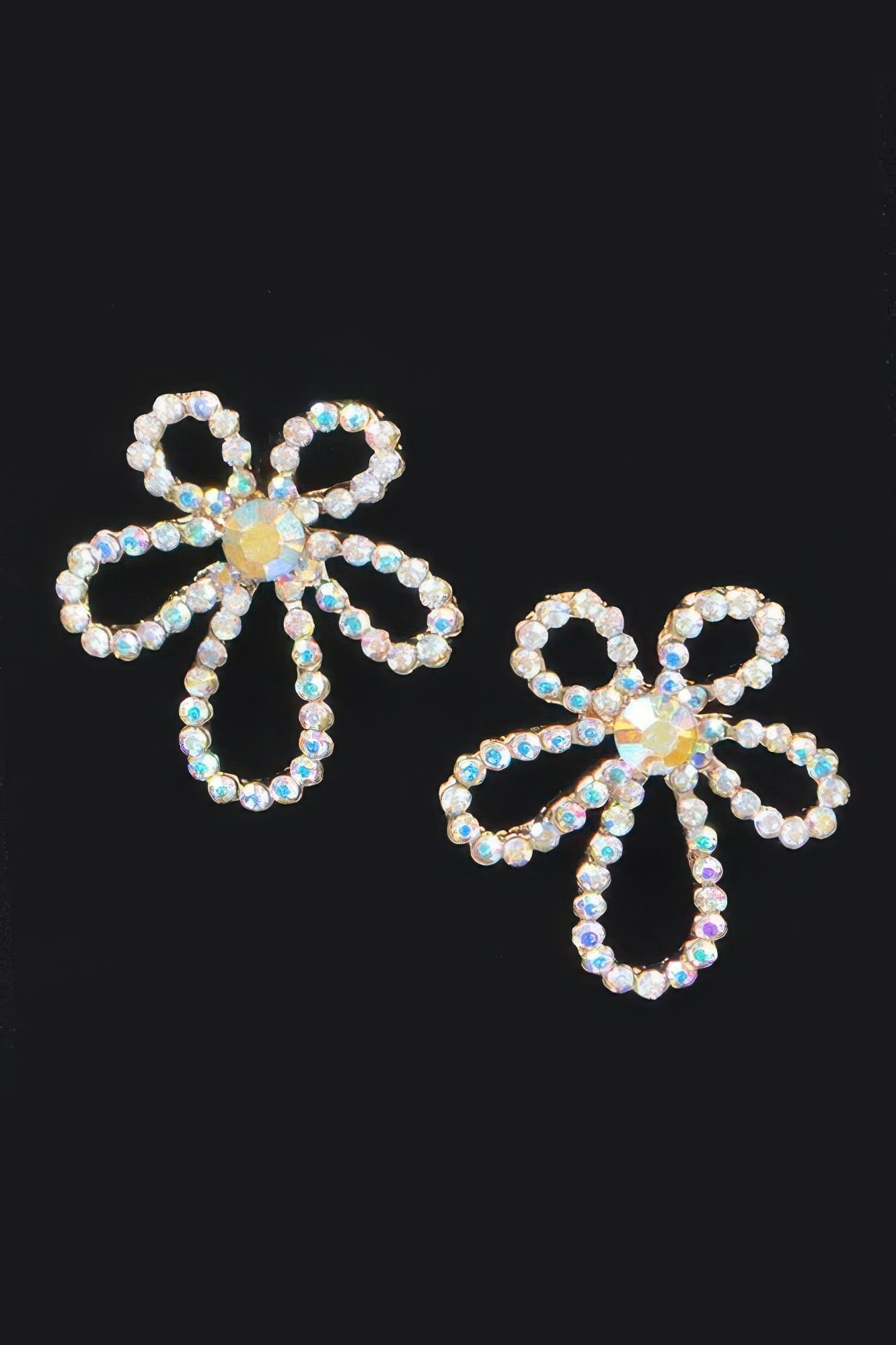 pearl flower earring