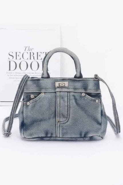 Denim Crossbody Bag