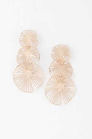 Triple Lemon Drop Earrings