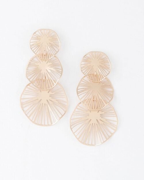 triple lemon drop earrings