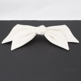 Lined Ribbon Hair Clip