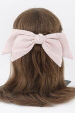 Lined Ribbon Hair Clip