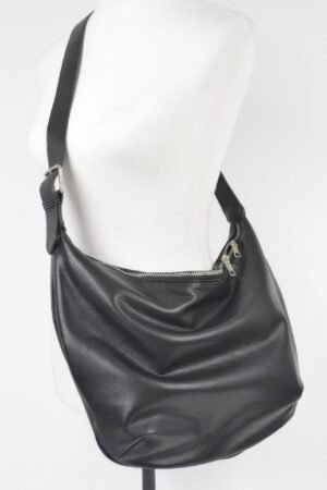 Faux Leather Old Money Shoulder Bag